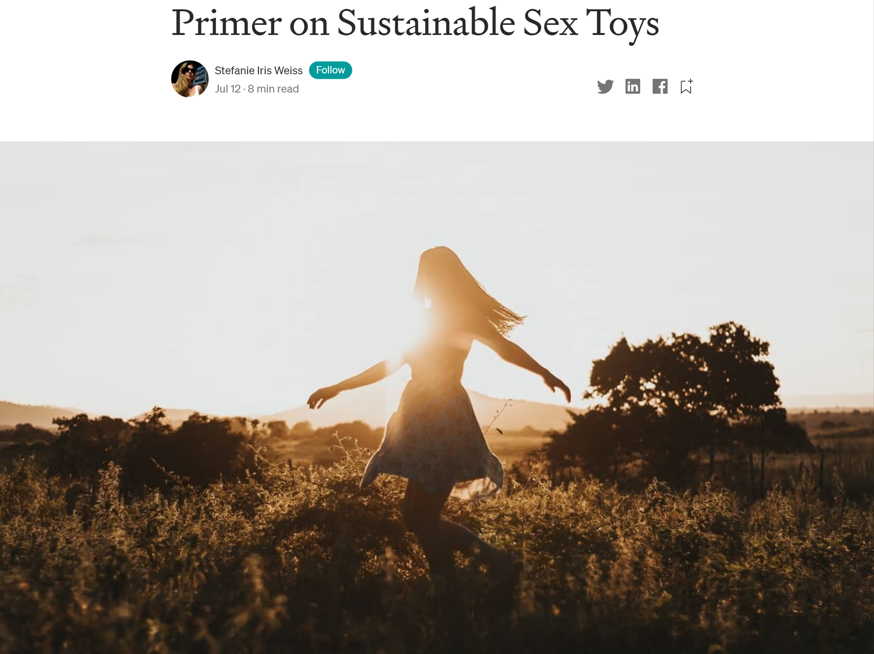 Going deeper with Eco-Sex